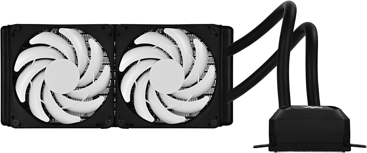 SilverStone Tek Slim 240mm AIO Liquid CPU Cooler with Intel/AMD Including AM4